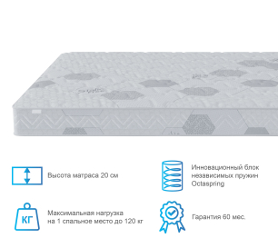 Столлайн / Матрас Сити-Альмерия 1600х2000