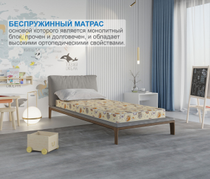 Столлайн / Матрас Здоровый сон-Дельфин 800х1800